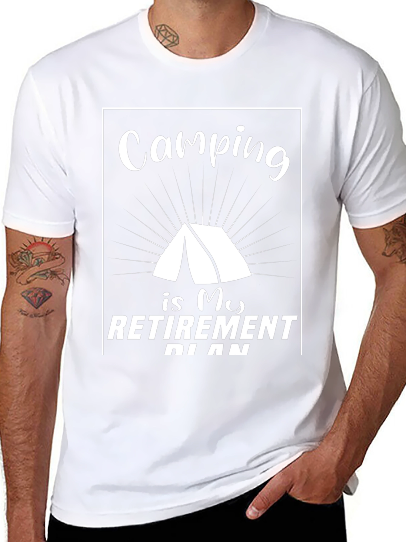 Camping is My Retirement Plan T-Shirt