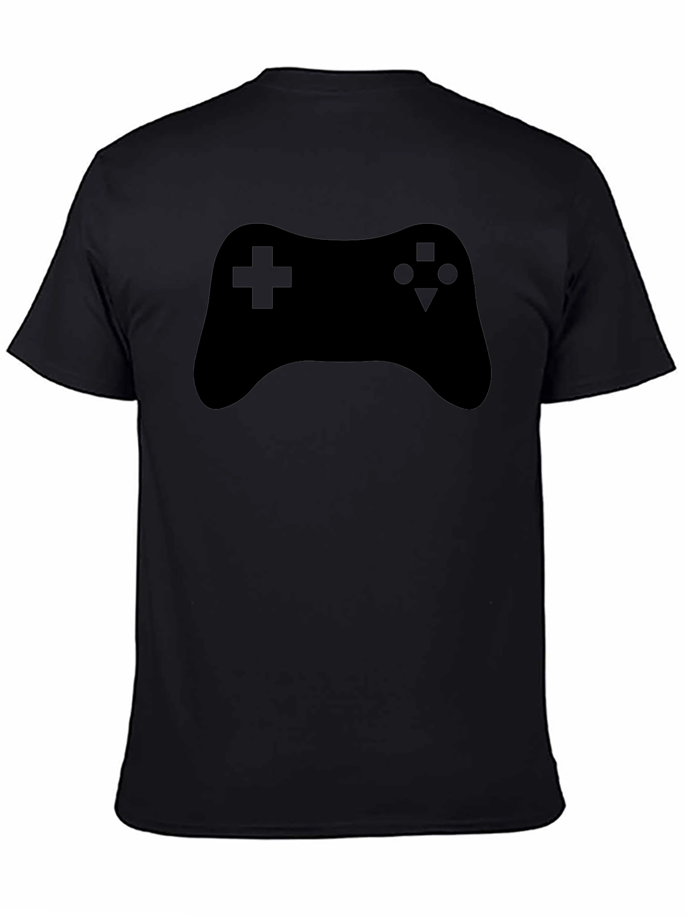 Gamer T-Shirt - Black Video Game Controller Graphic Tee