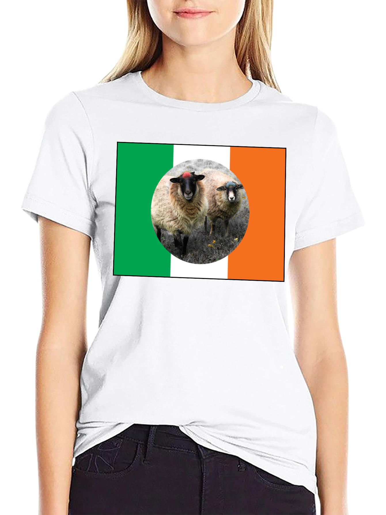 Irish Sheep Flag T-Shirt