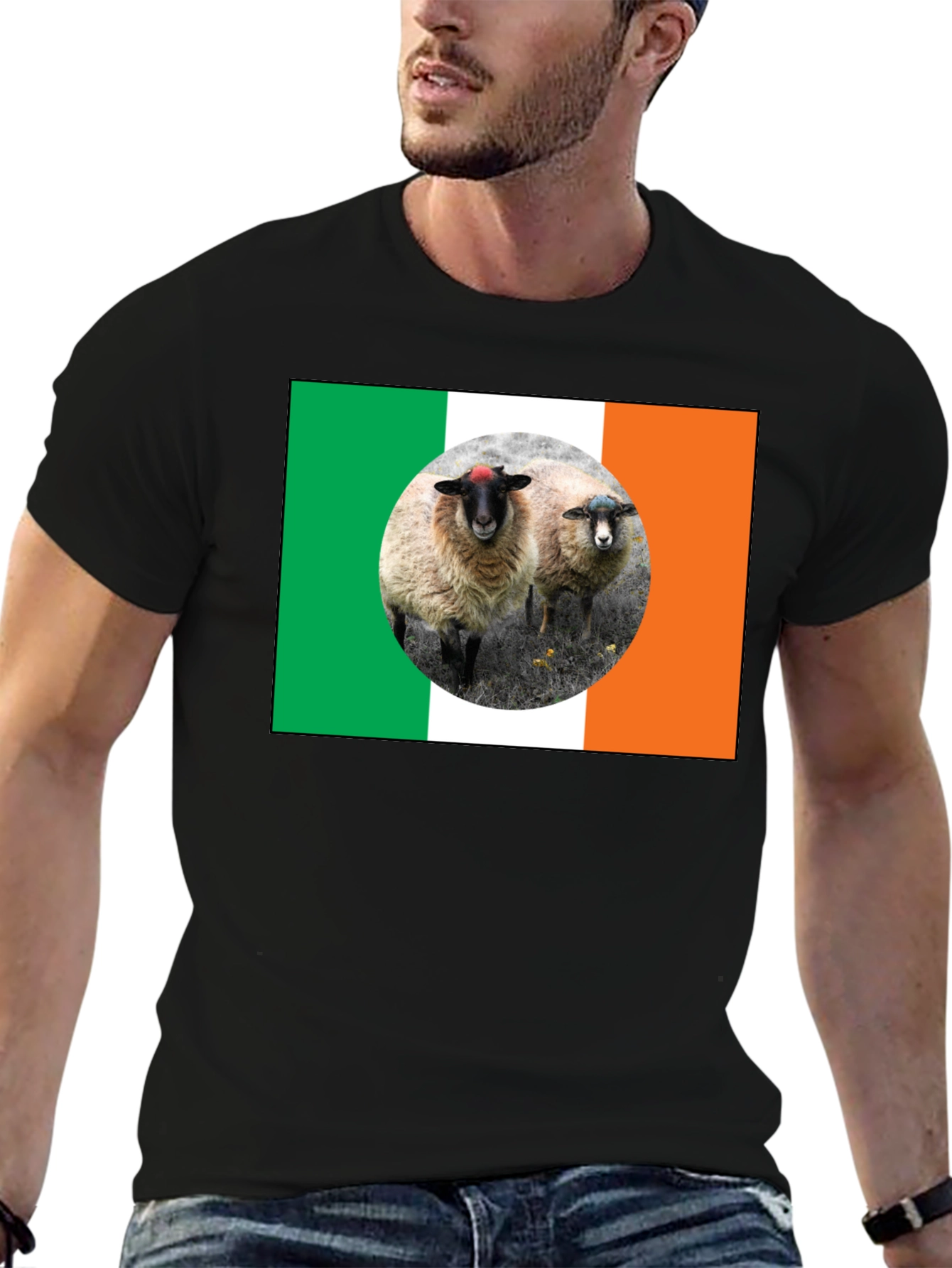 Irish Sheep Flag T-Shirt