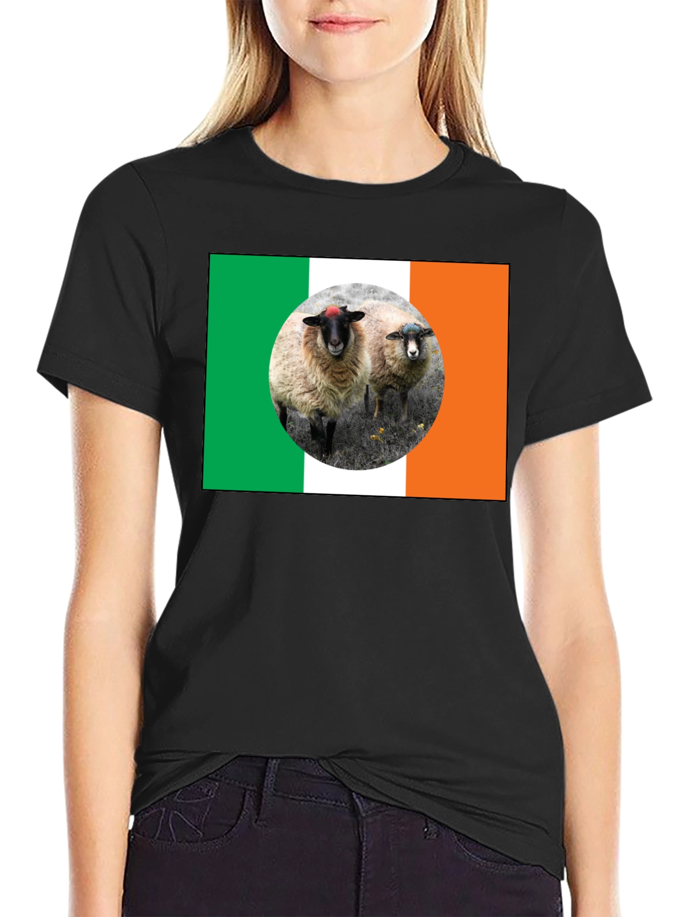 Irish Sheep Flag T-Shirt