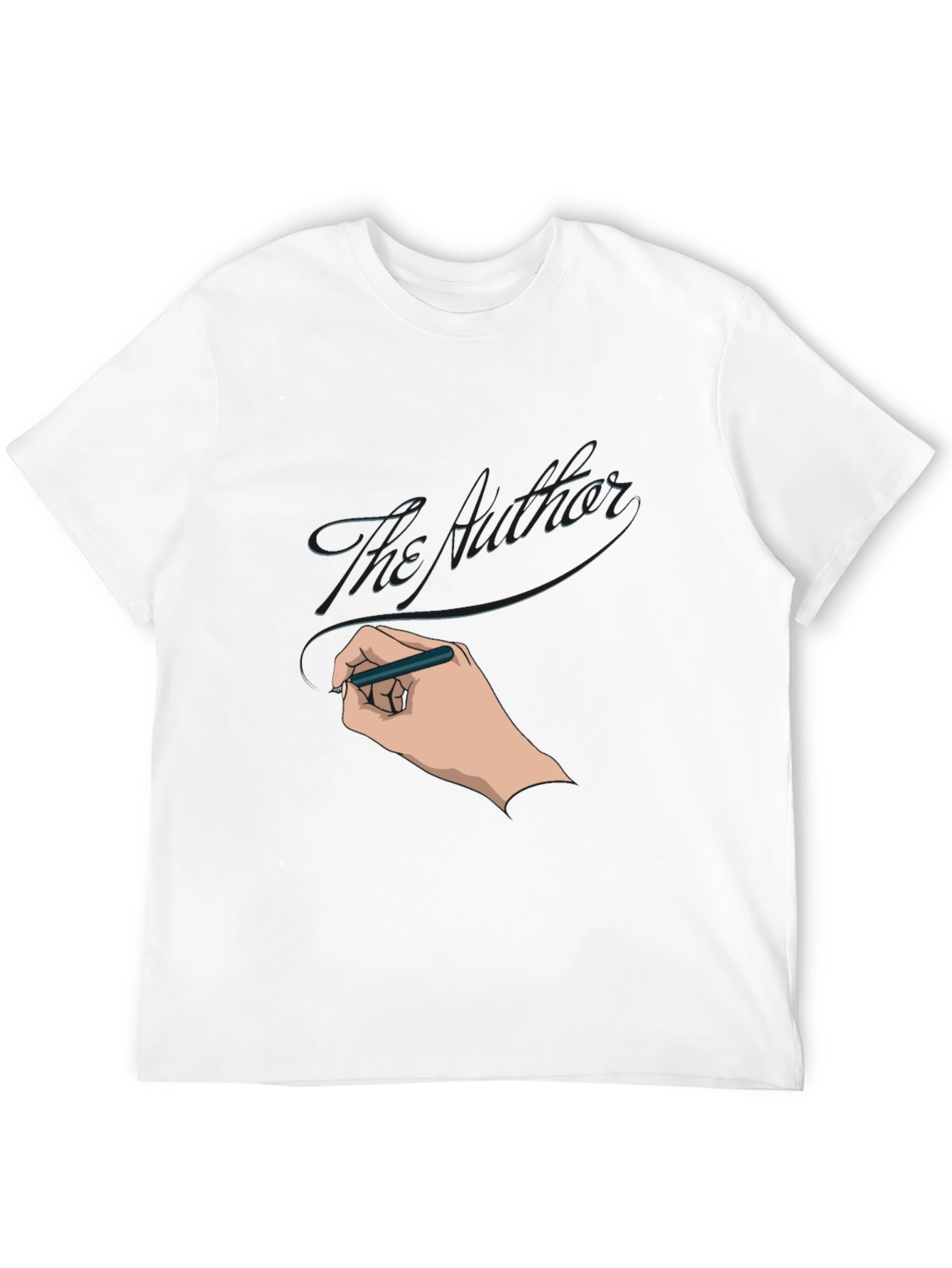 The Author Graphic T-Shirt - Black