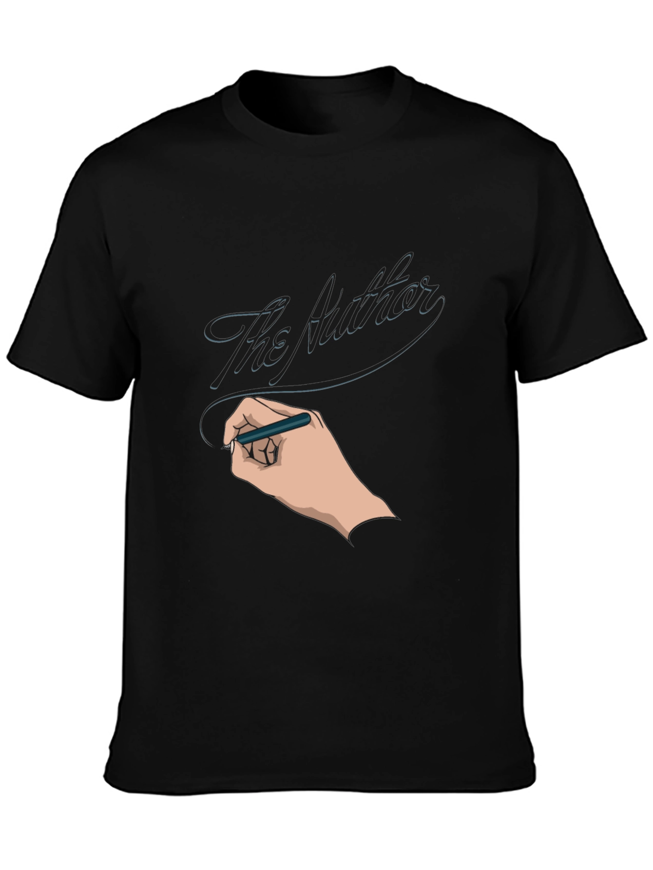 The Author Graphic T-Shirt - Black