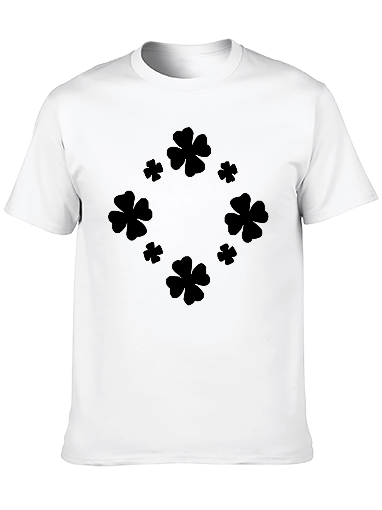 Clover Graphic Tee - Black