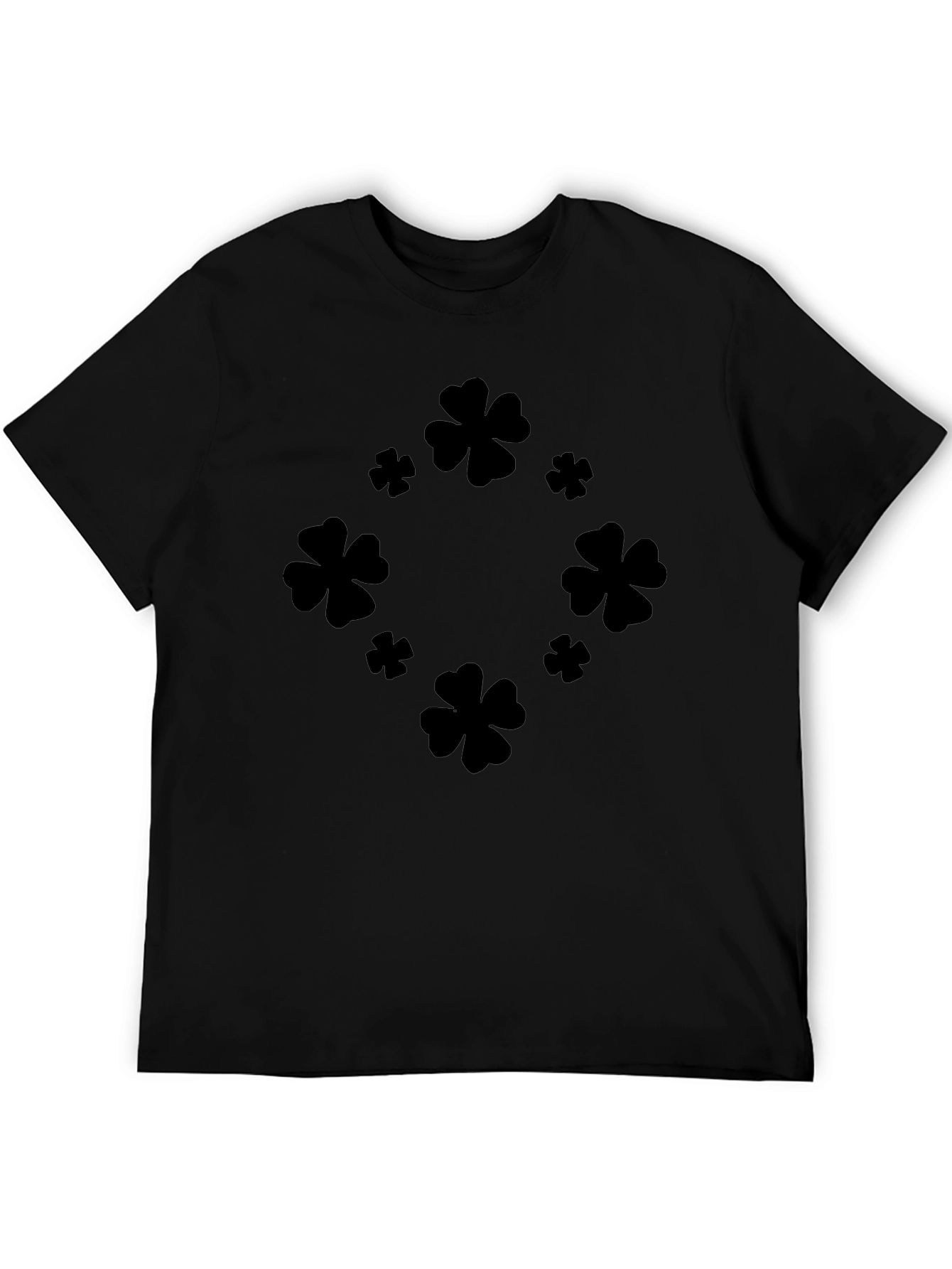 Clover Graphic Tee - Black