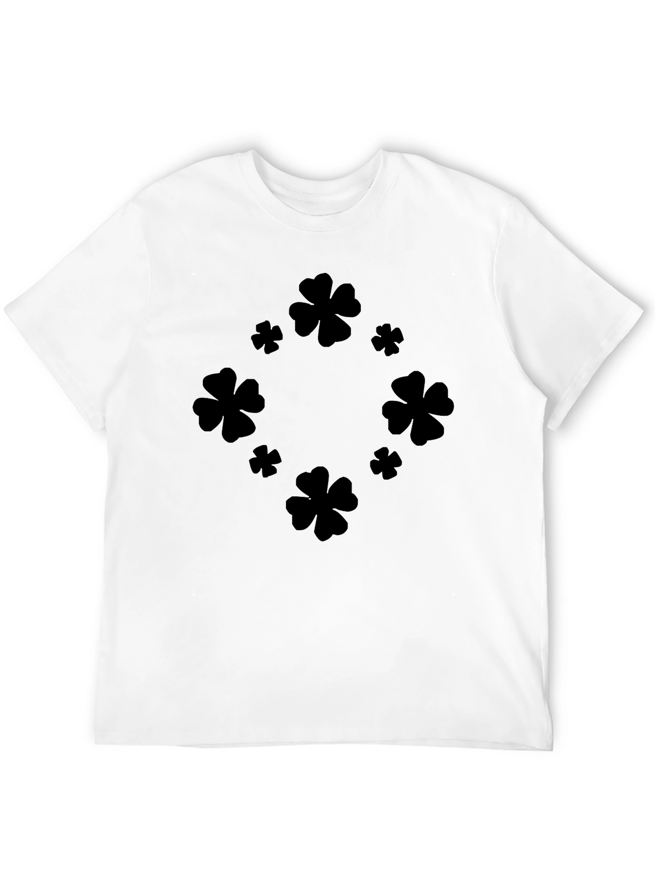 Clover Graphic Tee - Black
