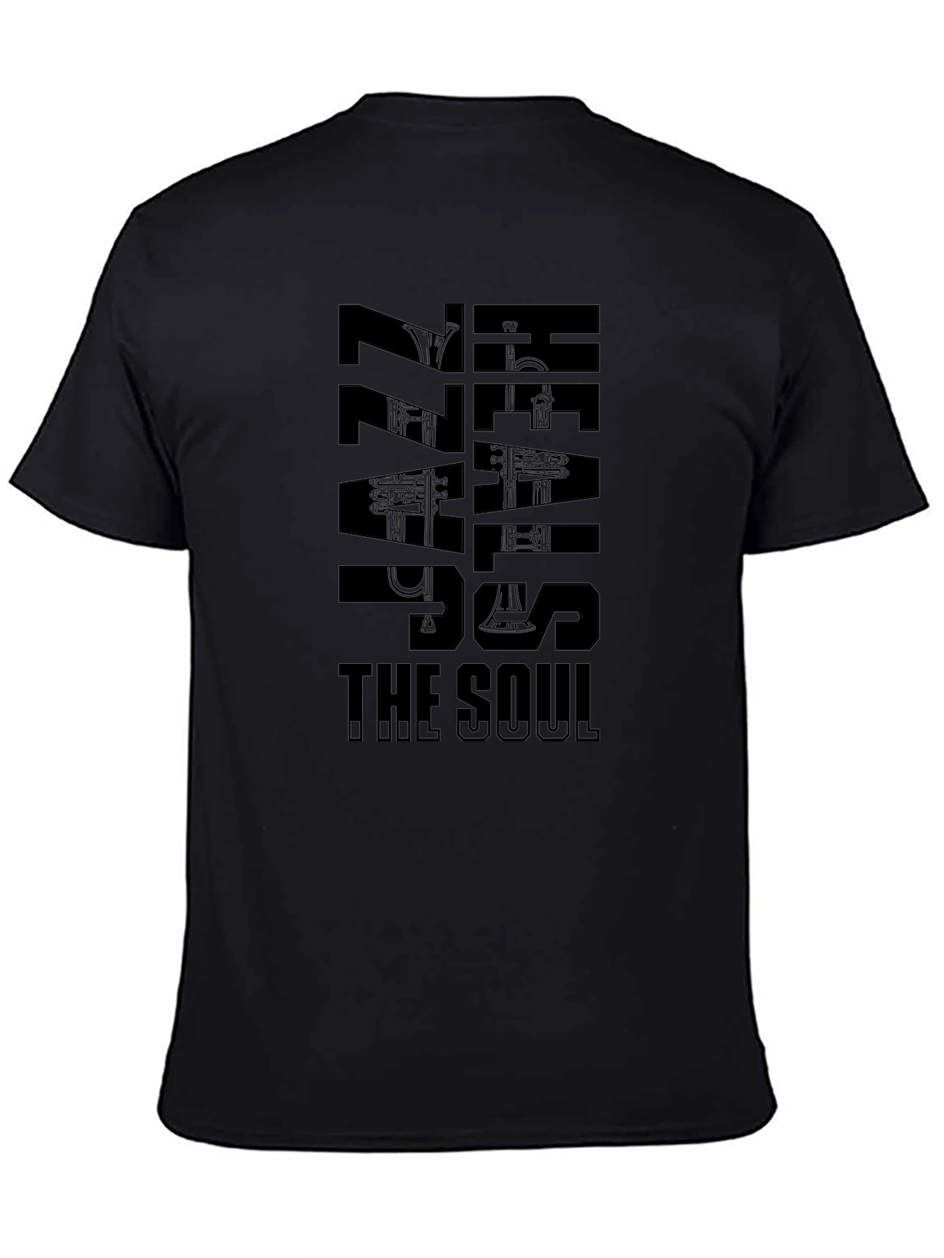 Jazz Heals the Soul Black T-Shirt