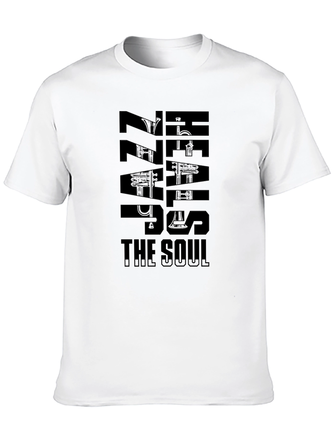 Jazz Heals the Soul Black T-Shirt