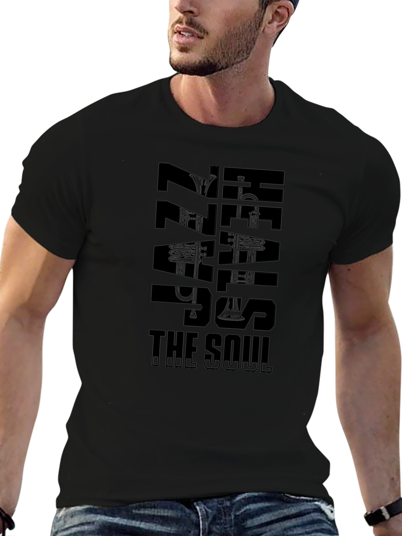 Jazz Heals the Soul Black T-Shirt
