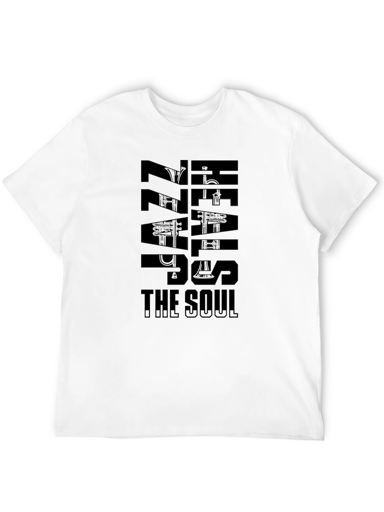 Jazz Heals the Soul Black T-Shirt
