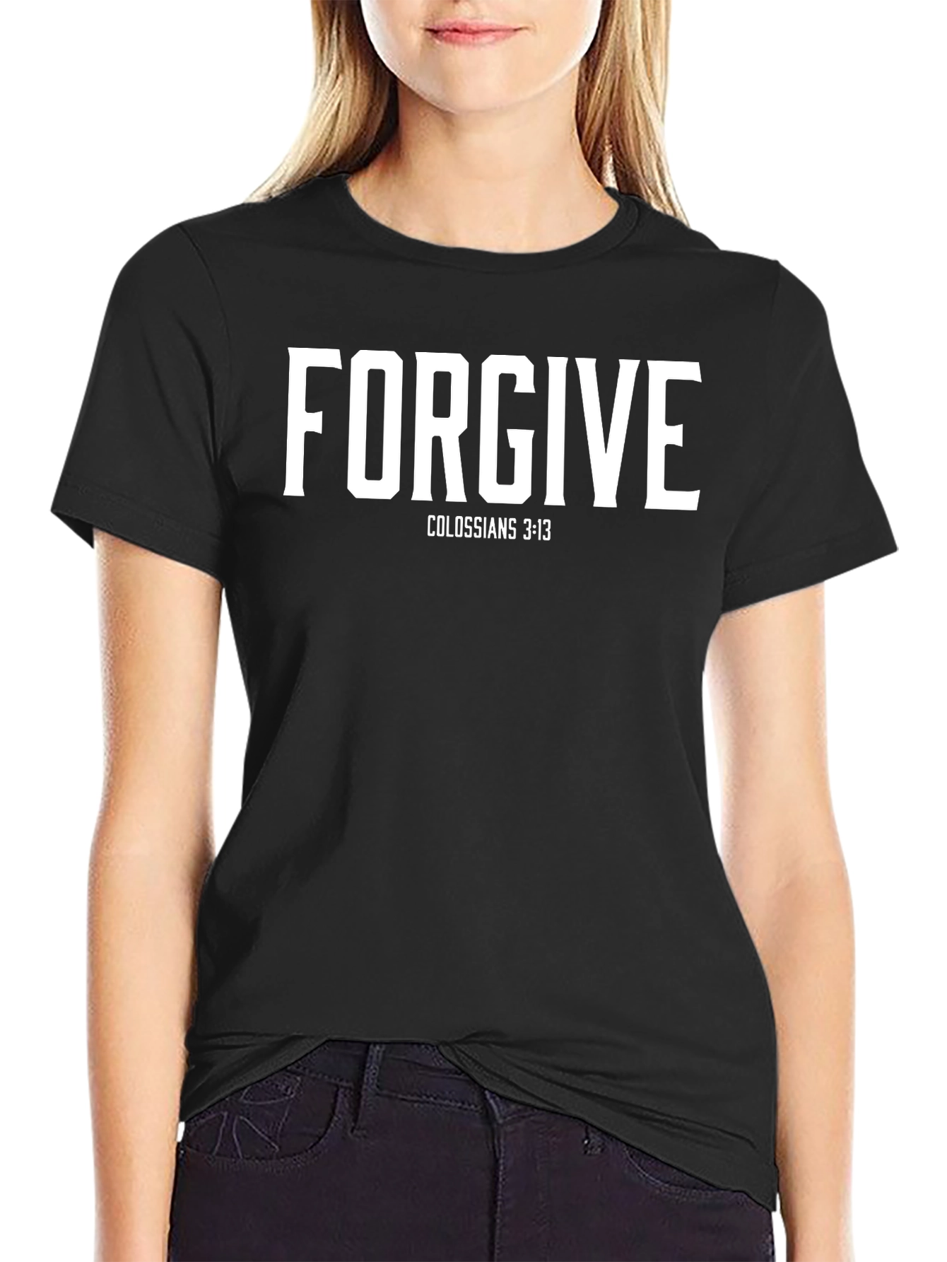Forgive Colossians 3:13 Graphic Tee - Christian T-Shirt