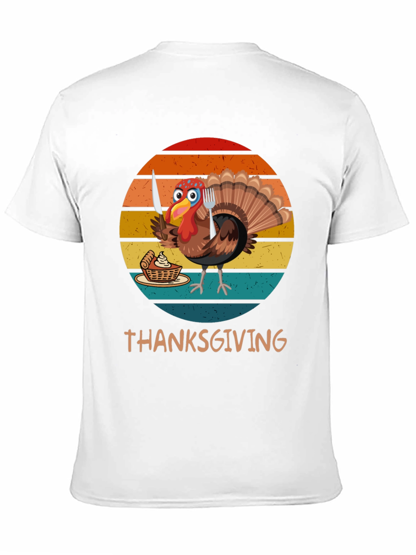 Thanksgiving Turkey Dinner Ready Mens T-Shirt