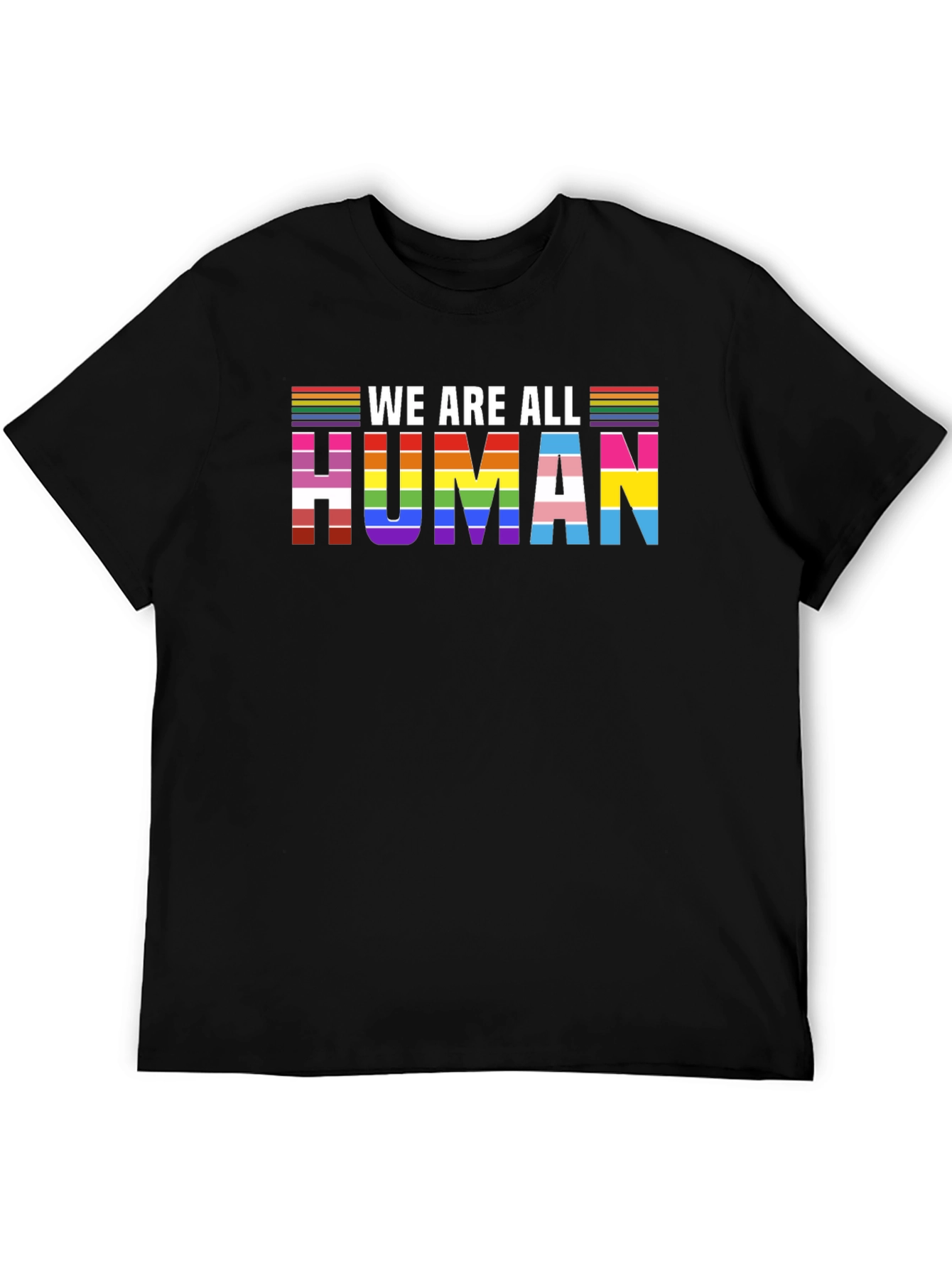 We Are All Human LGBT Pride T-Shirt