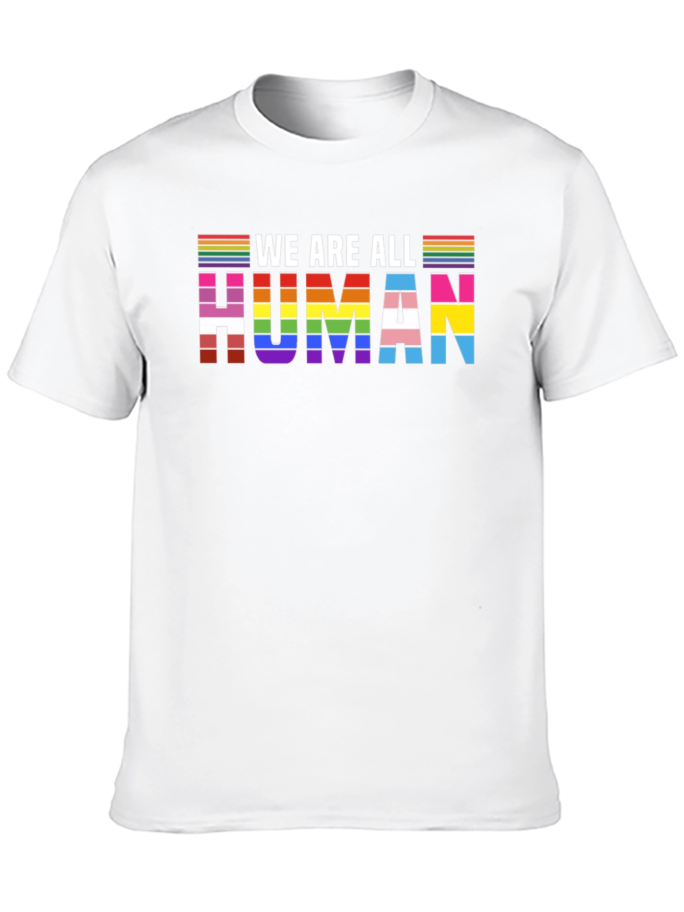 We Are All Human LGBT Pride T-Shirt