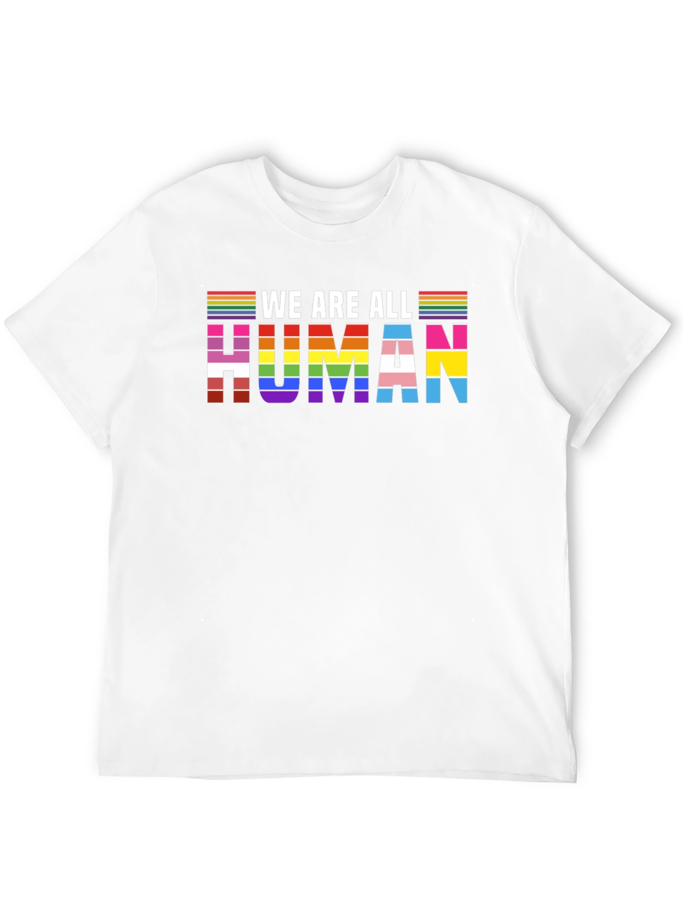 We Are All Human LGBT Pride T-Shirt