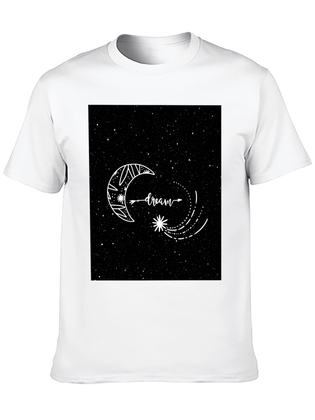 Dreamy Starry Night Graphic T-Shirt