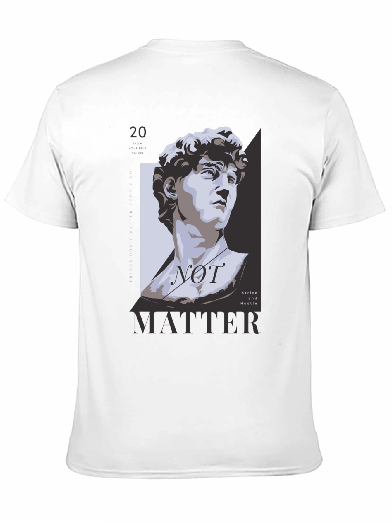 David Statue Graphic Tee - Not Matter Black T-Shirt