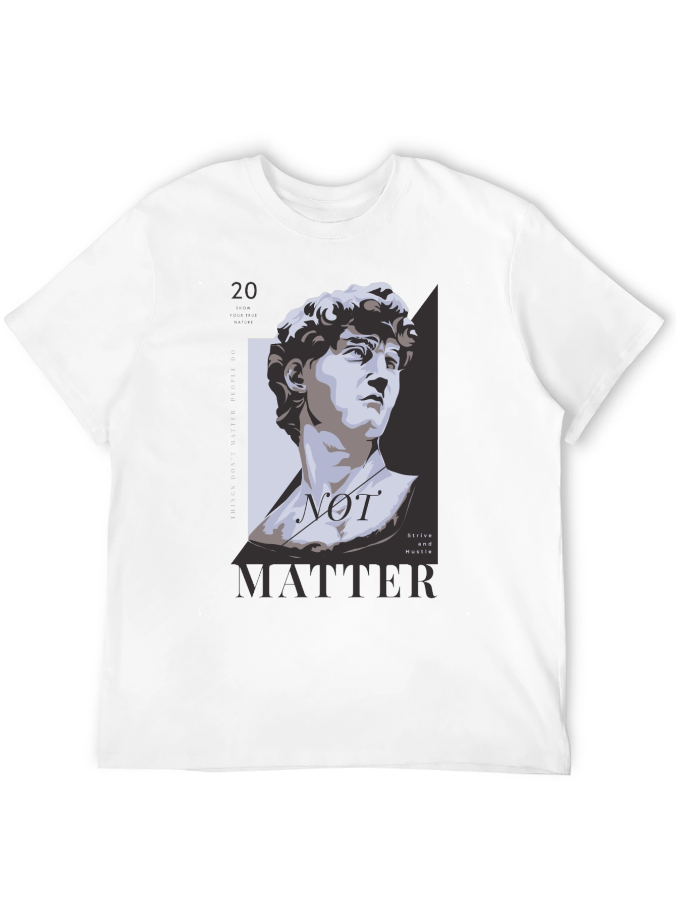 David Statue Graphic Tee - Not Matter Black T-Shirt