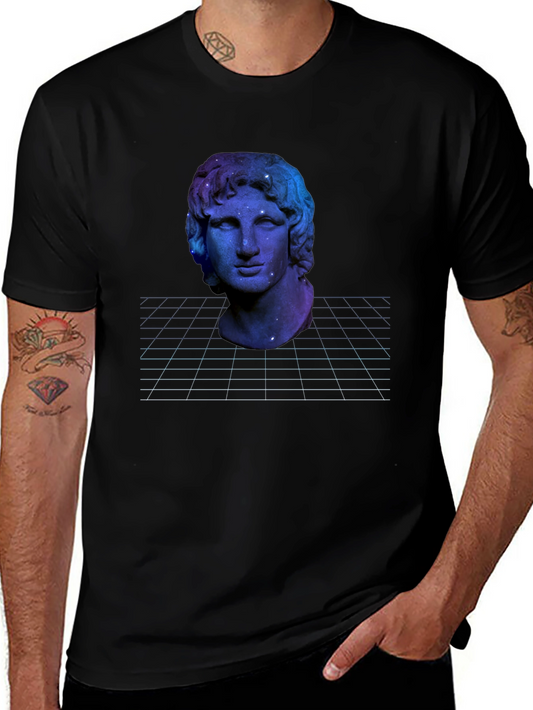 Nebula Statue Graphic Tee