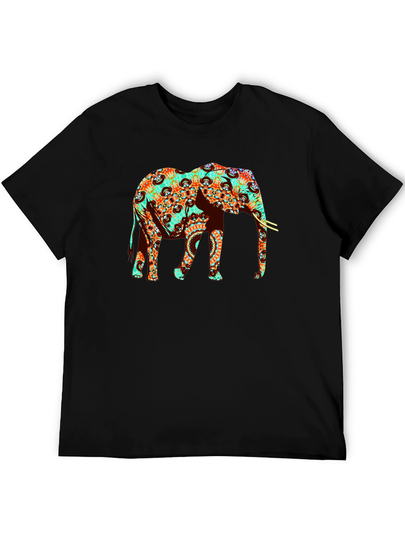 Elephant Mandala Graphic Tee