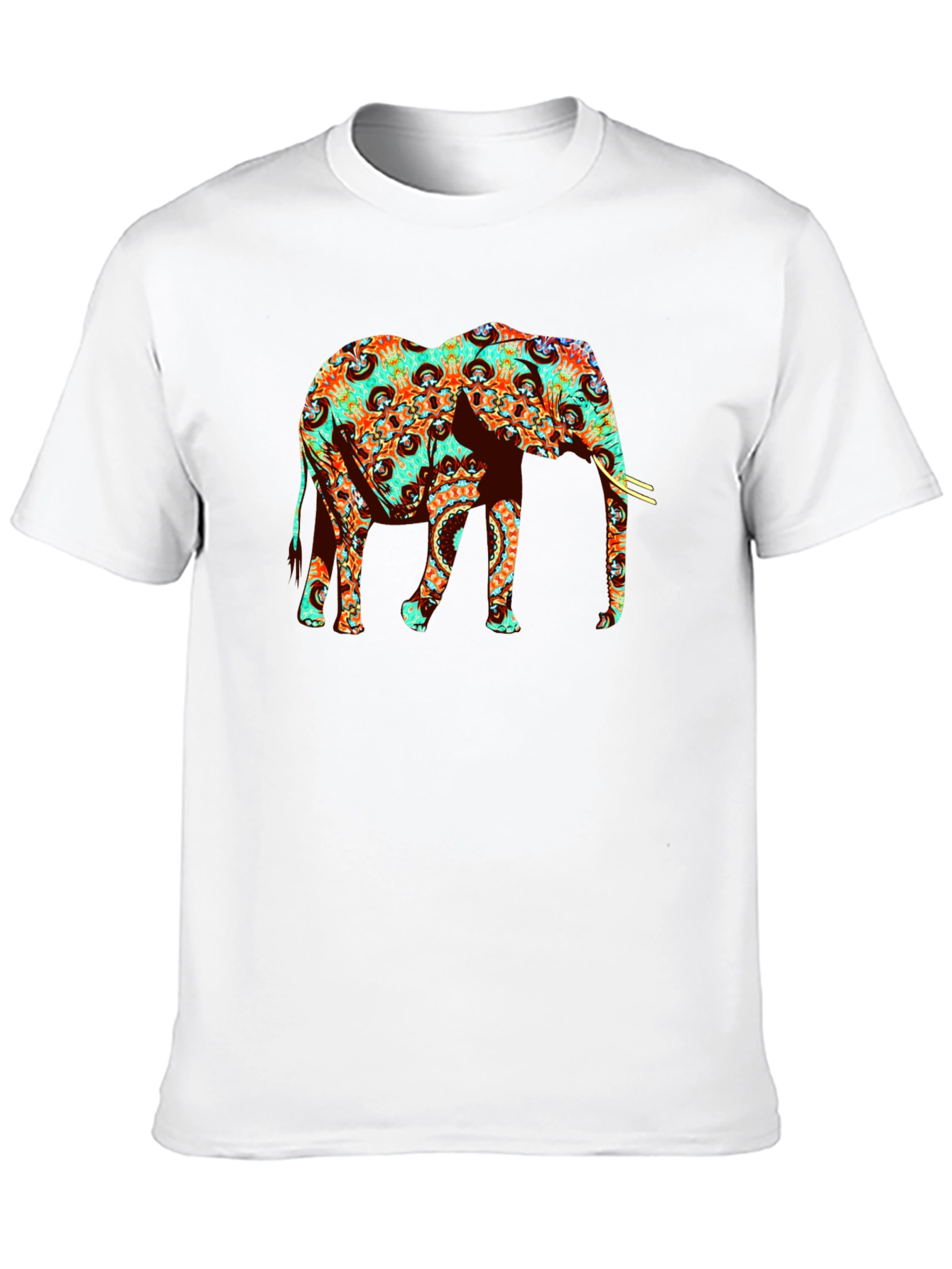 Elephant Mandala Graphic Tee