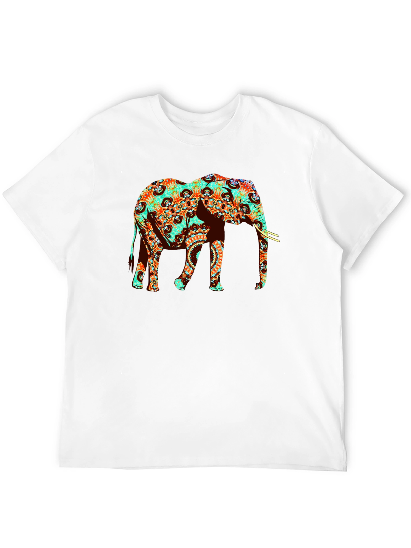 Elephant Mandala Graphic Tee