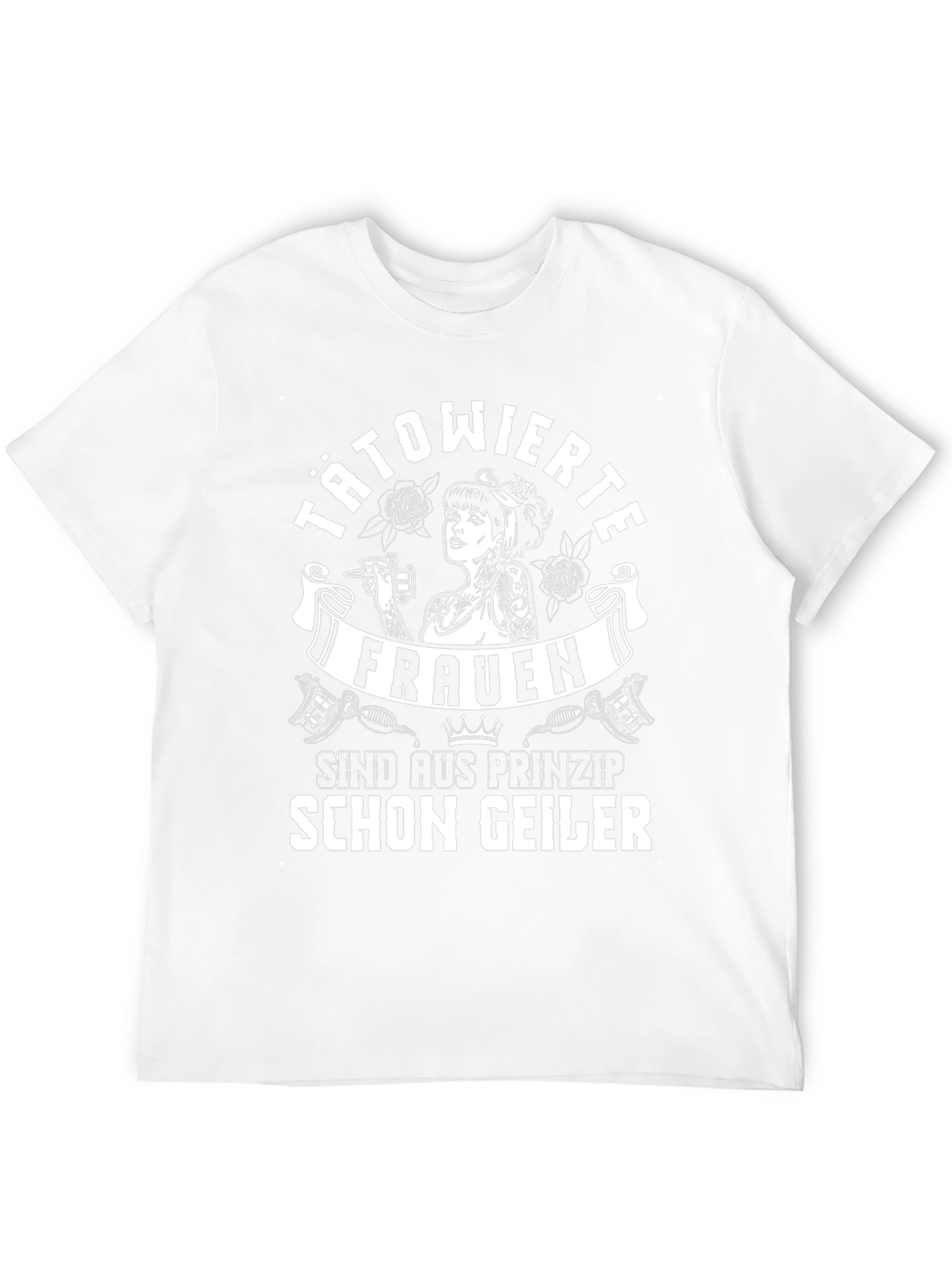 Tätowierte Frauen T-Shirt - Tattooed Woman Shirt