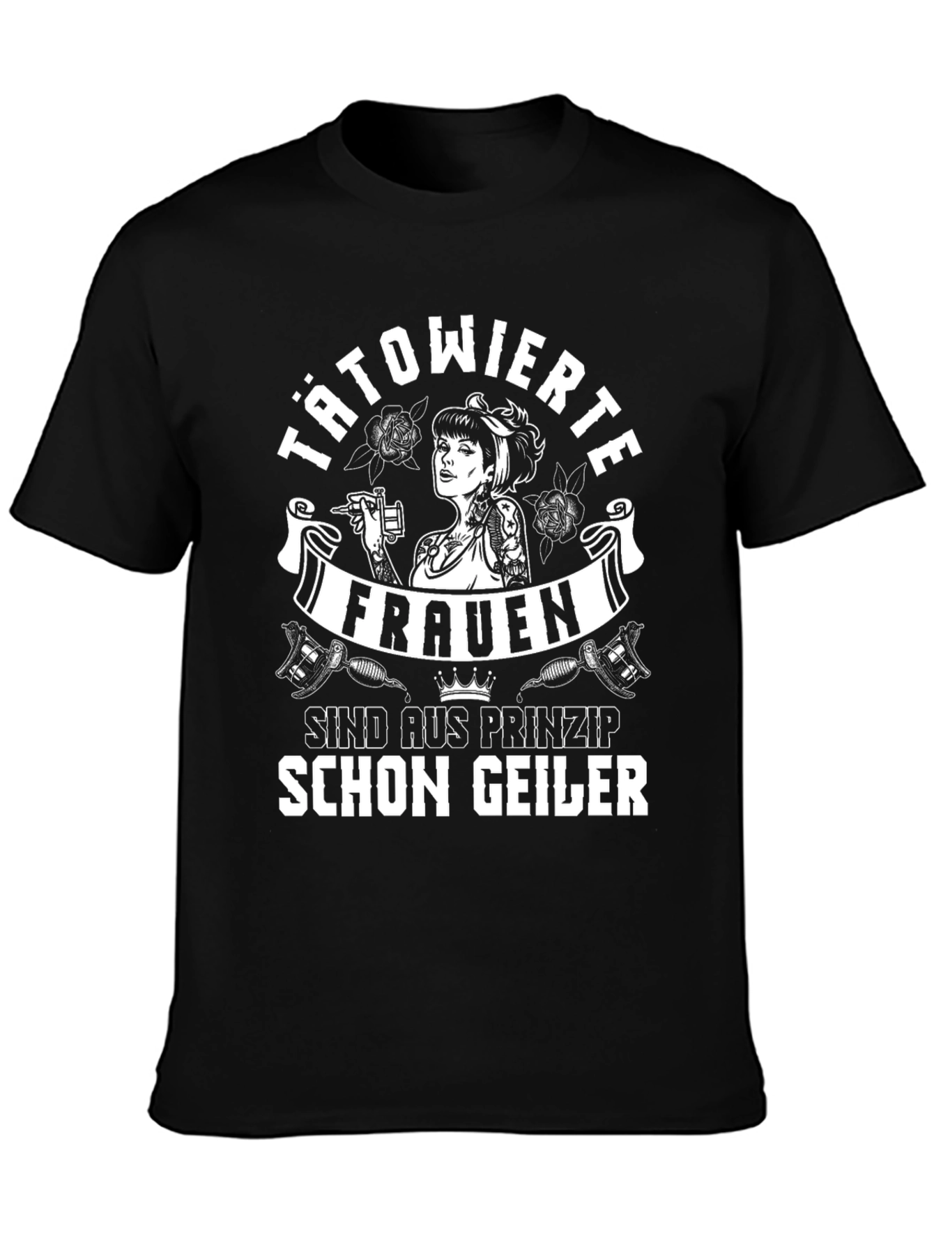 Tätowierte Frauen T-Shirt - Tattooed Woman Shirt