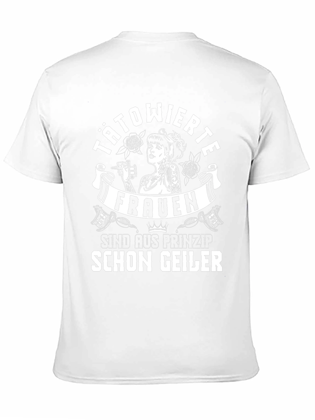 Tätowierte Frauen T-Shirt - Tattooed Woman Shirt