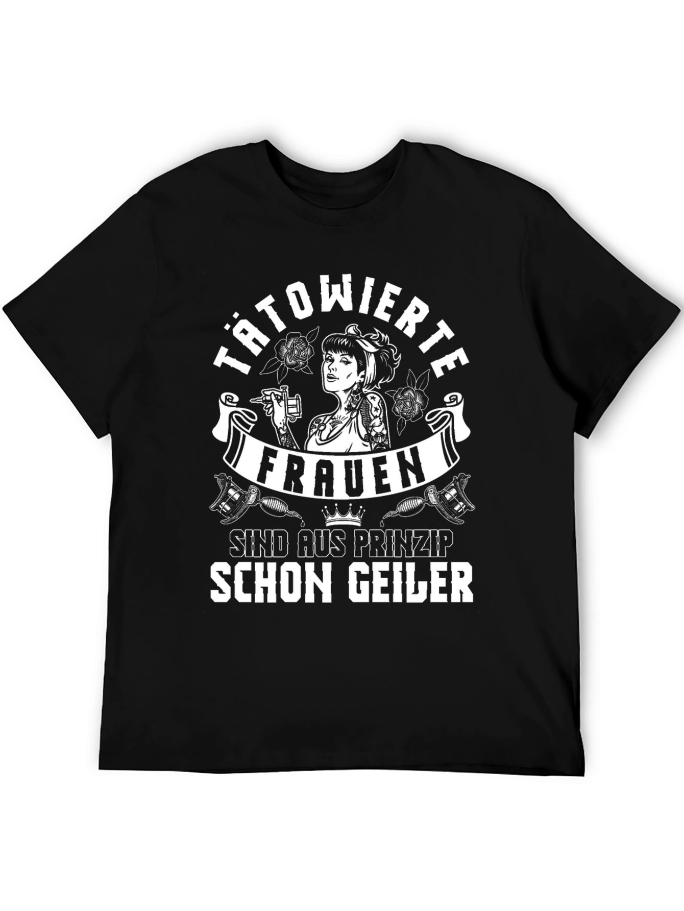 Tätowierte Frauen T-Shirt - Tattooed Woman Shirt