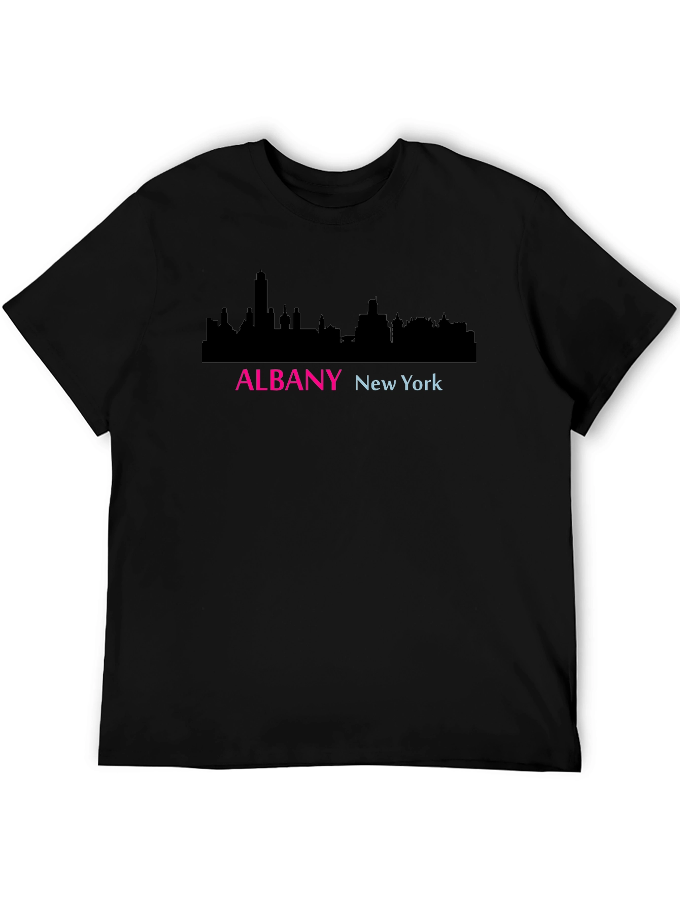 Albany New York Skyline Graphic T-Shirt