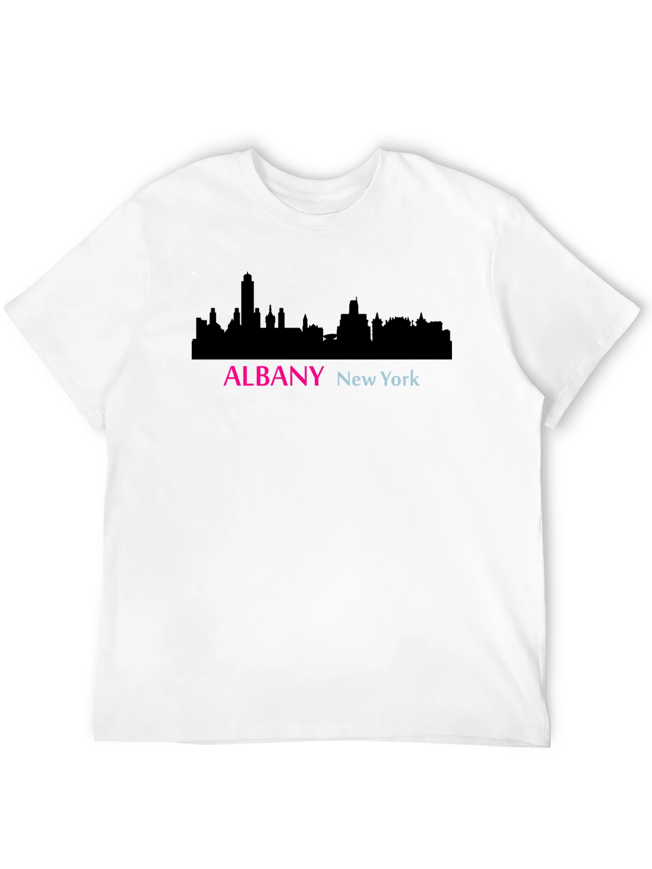 Albany New York Skyline Graphic T-Shirt