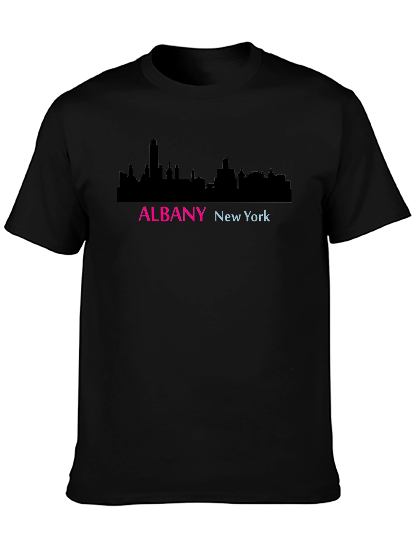 Albany New York Skyline Graphic T-Shirt