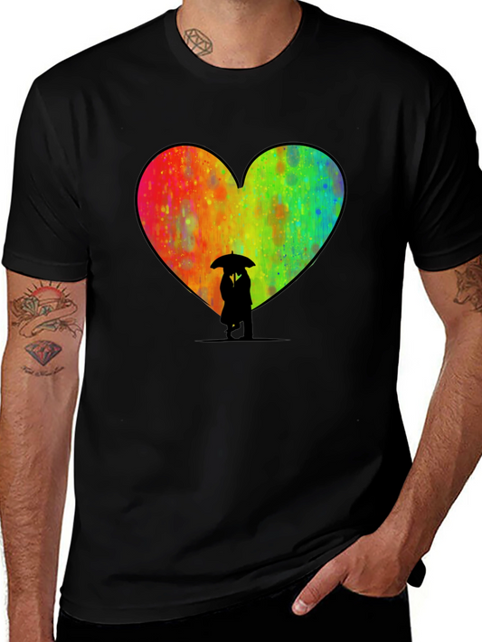 Heart Umbrella Graphic Tee