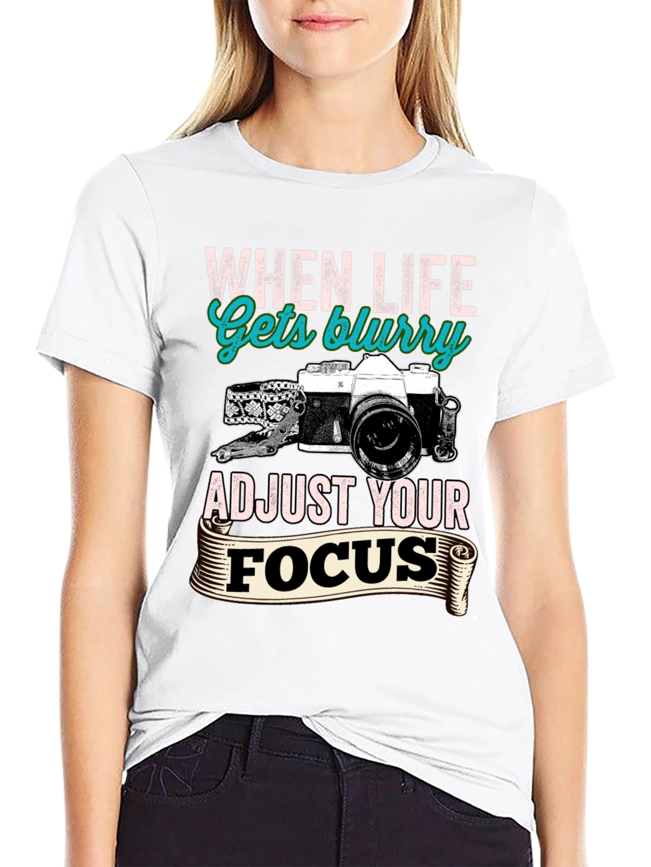 When Life Gets Blurry Graphic Tee