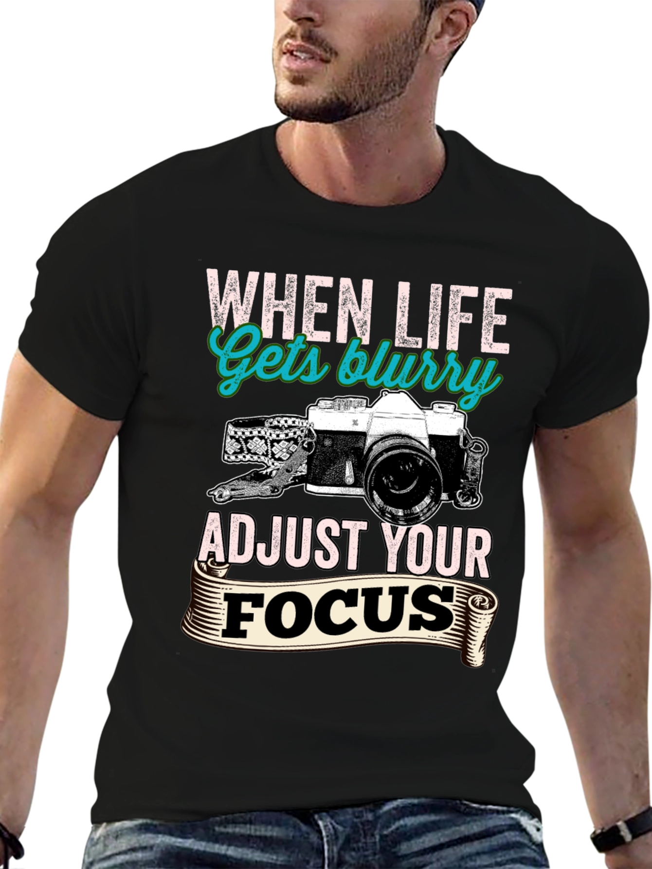 When Life Gets Blurry Graphic Tee