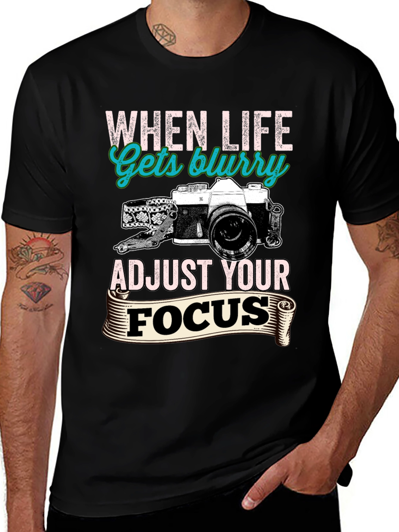 When Life Gets Blurry Graphic Tee