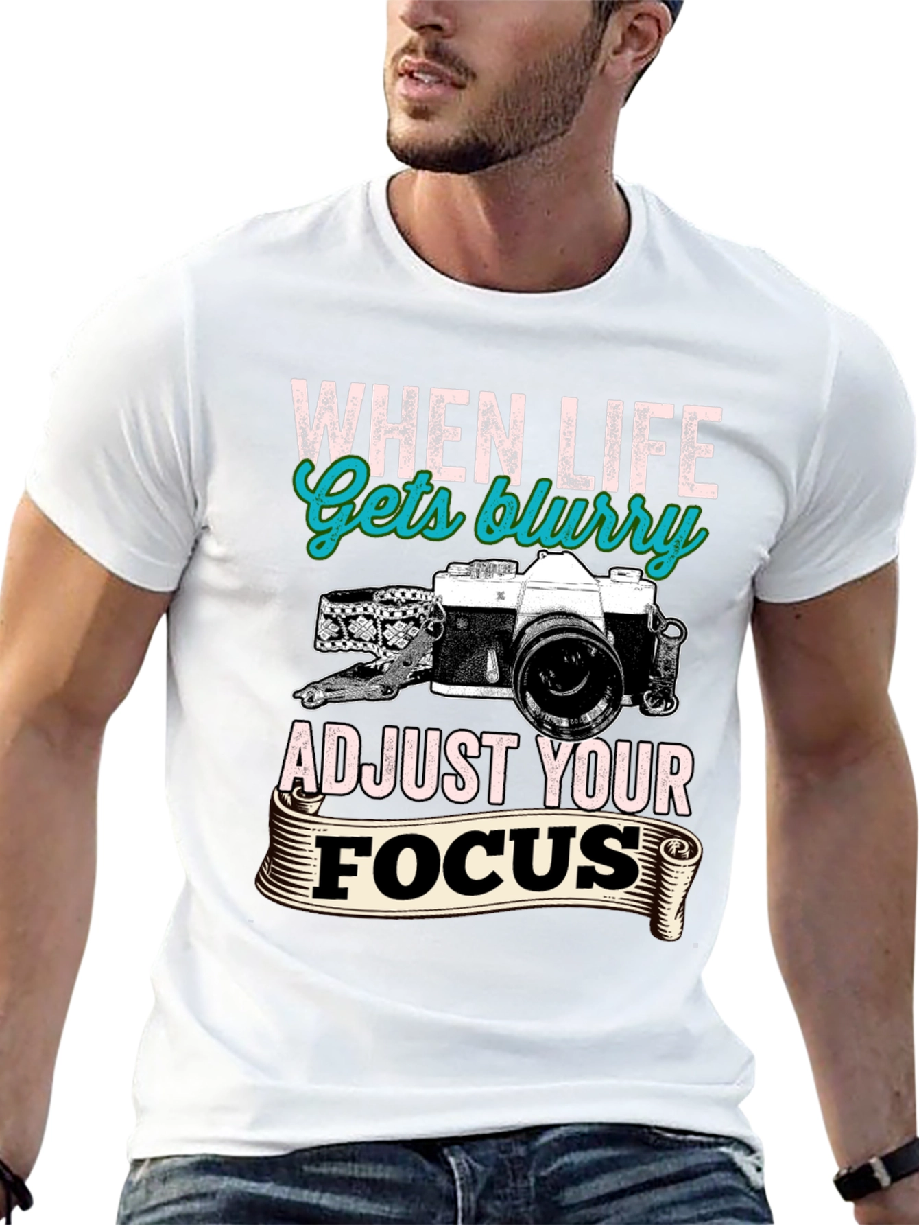 When Life Gets Blurry Graphic Tee