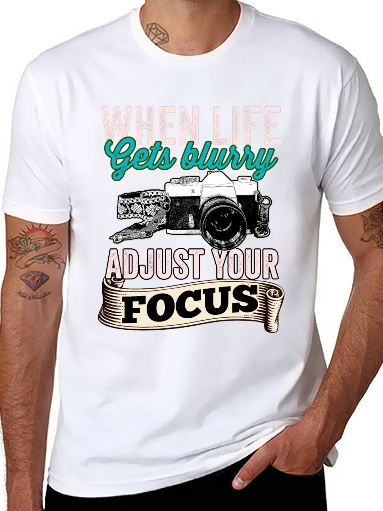 When Life Gets Blurry Graphic Tee