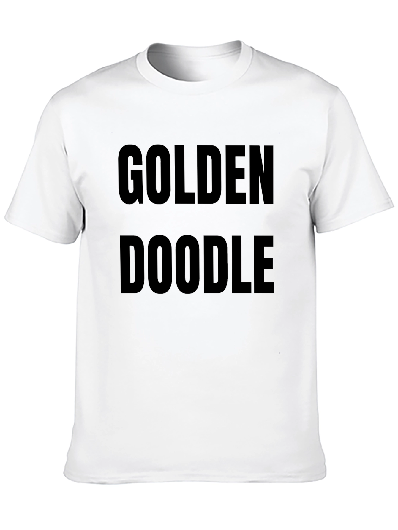 Golden Doodle T-Shirt - Black