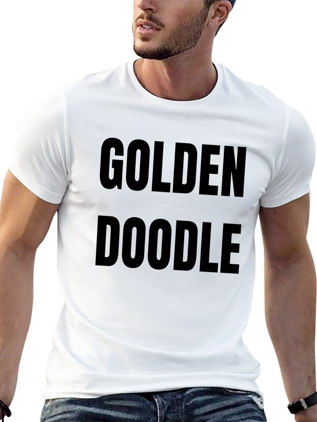 Golden Doodle T-Shirt - Black