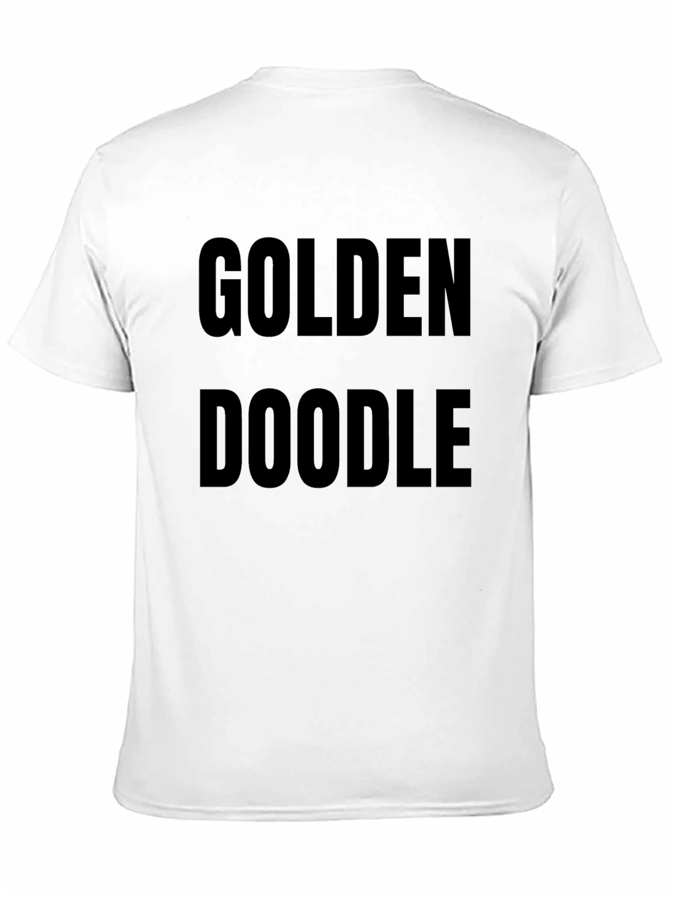 Golden Doodle T-Shirt - Black