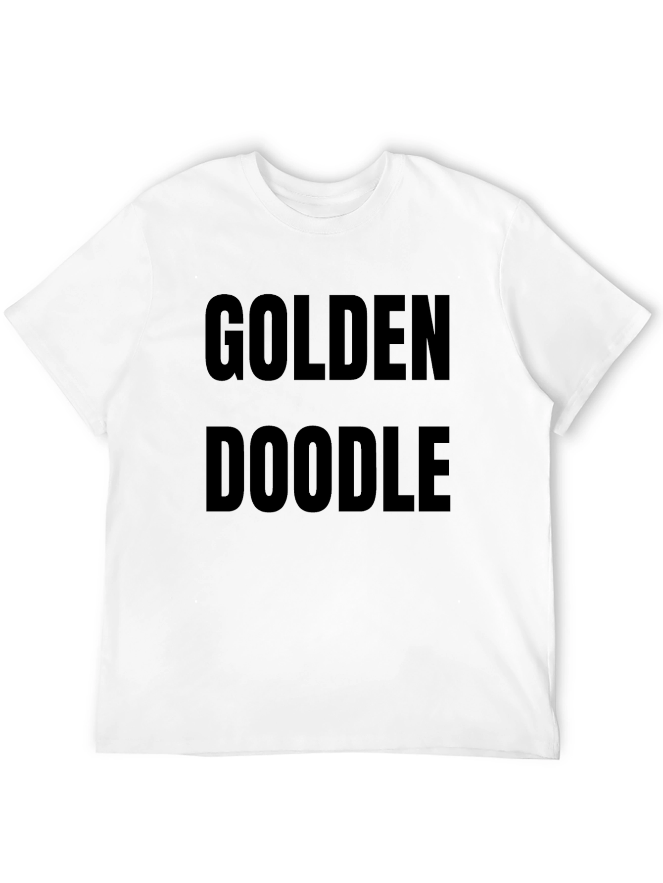 Golden Doodle T-Shirt - Black