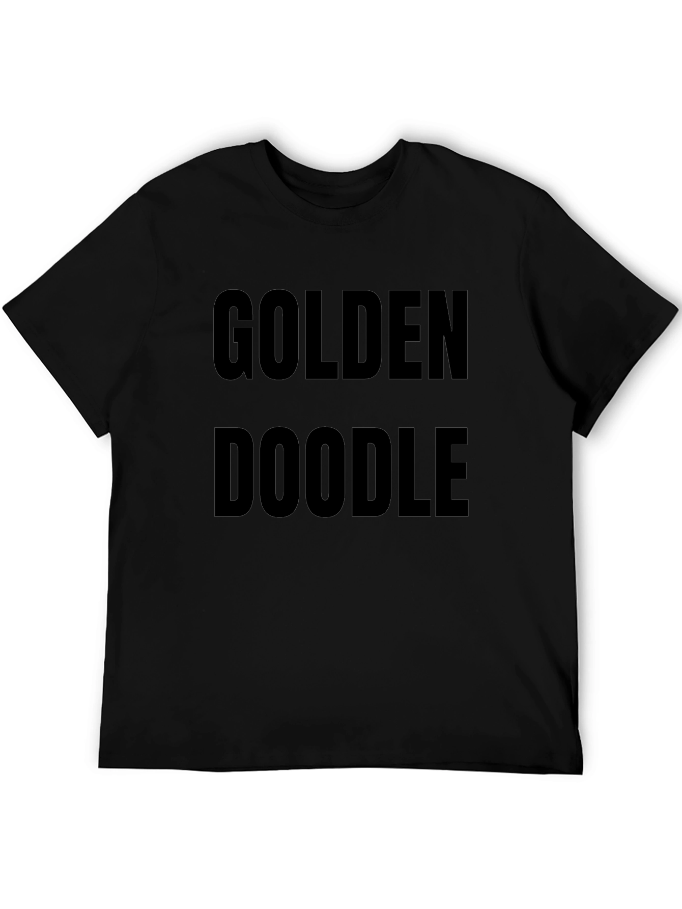 Golden Doodle T-Shirt - Black