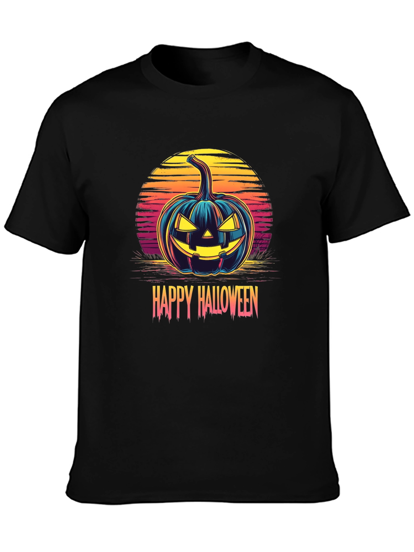 Happy Halloween Pumpkin Graphic Tee