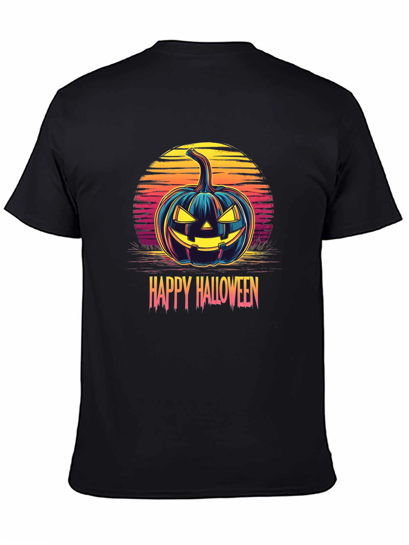 Happy Halloween Pumpkin Graphic Tee