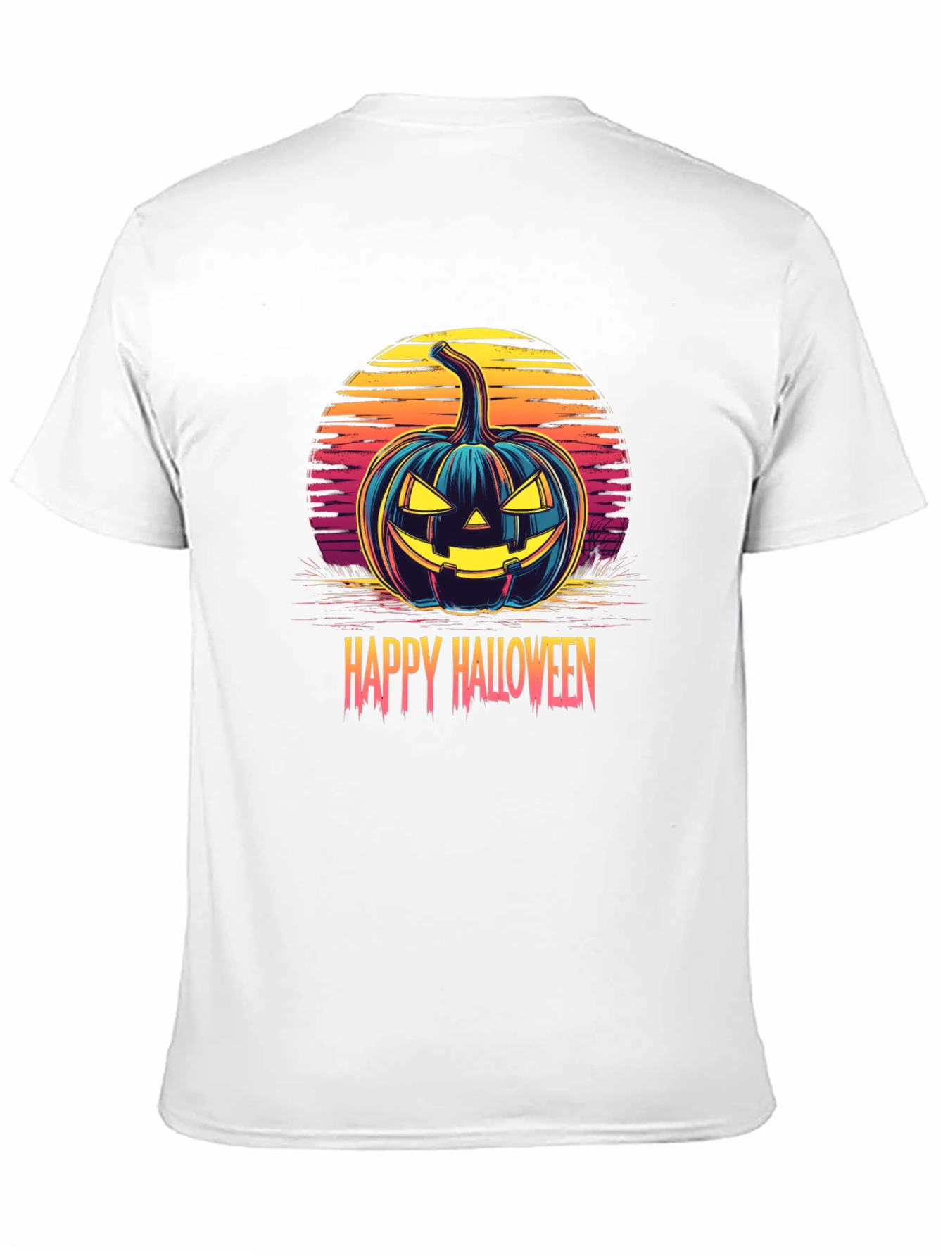 Happy Halloween Pumpkin Graphic Tee