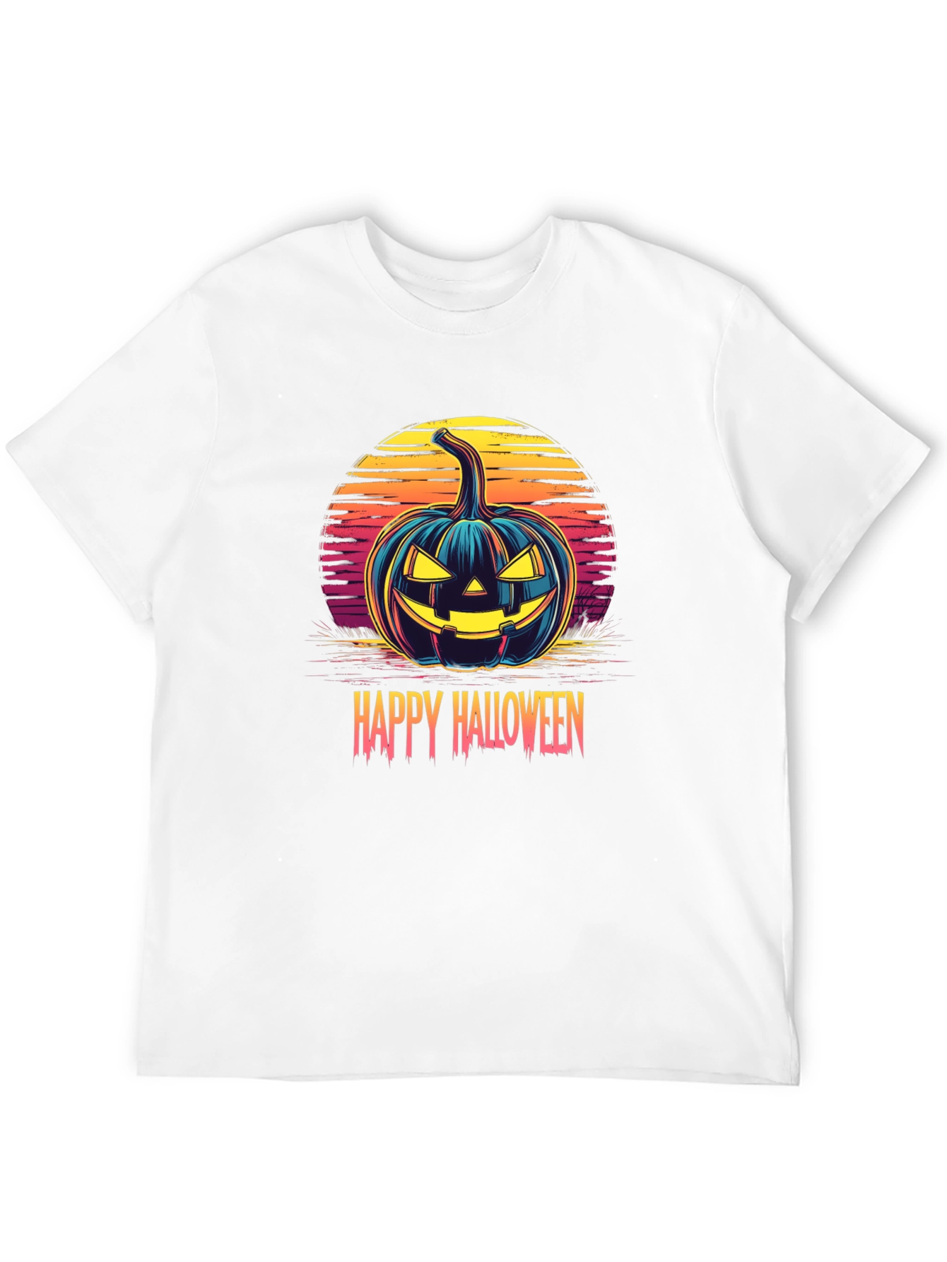 Happy Halloween Pumpkin Graphic Tee