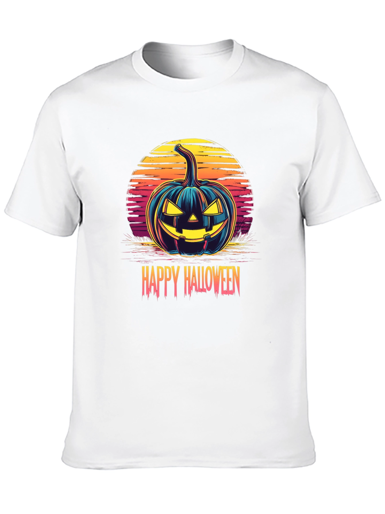 Happy Halloween Pumpkin Graphic Tee