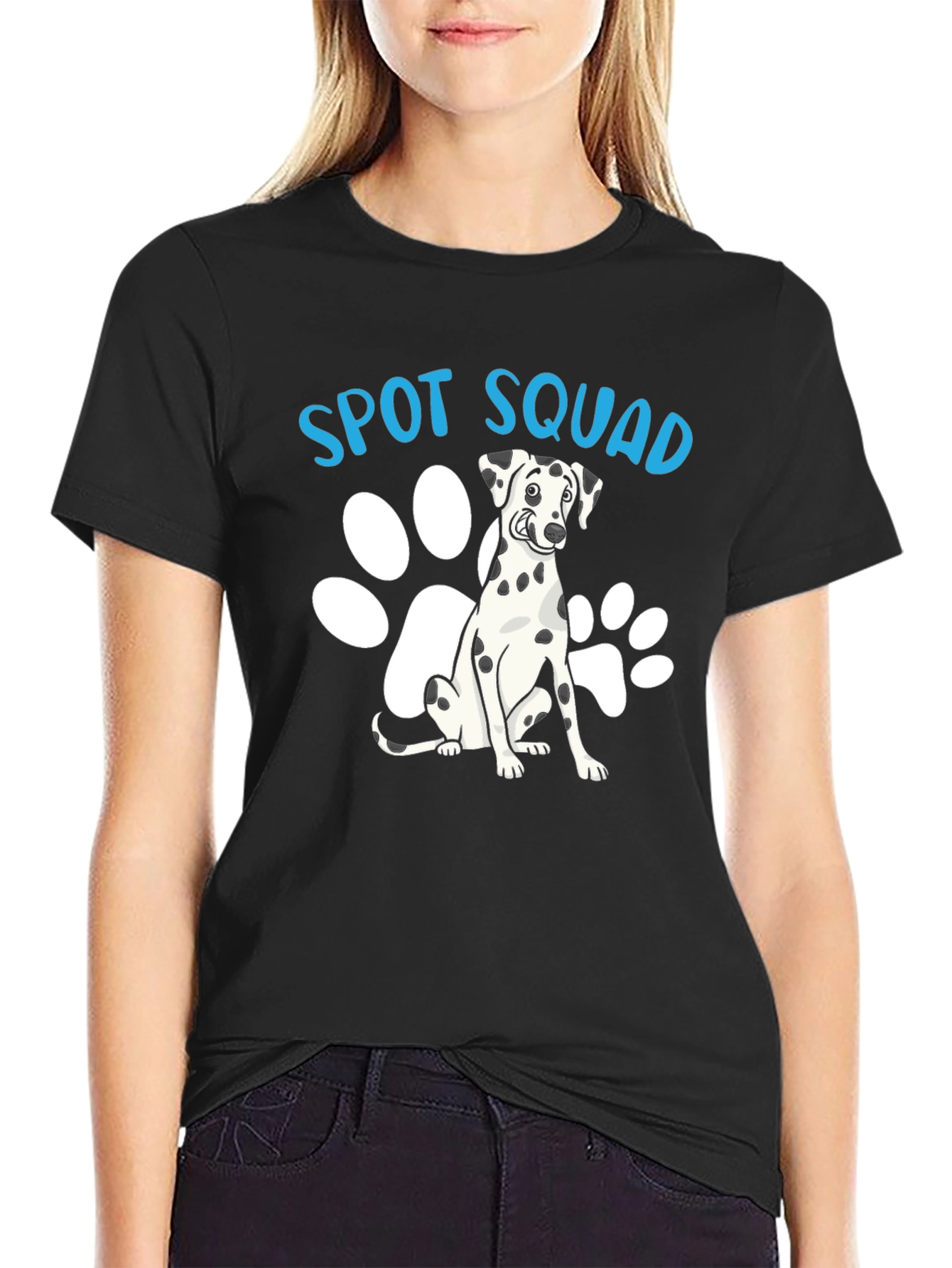 Spot Squad Dalmatian Graphic Tee